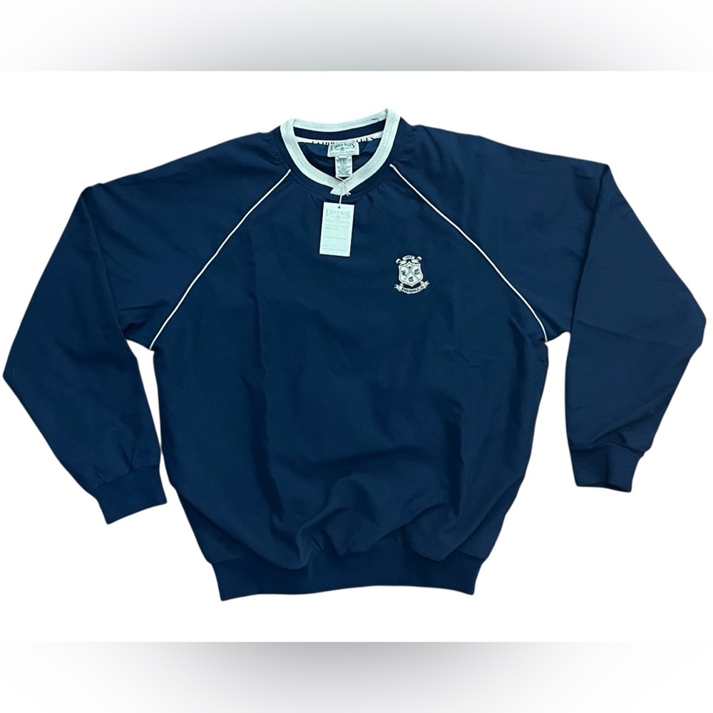 NOS Vintage Fairway Blues Sportswear Golf Mens Small Pullover NWT Navy